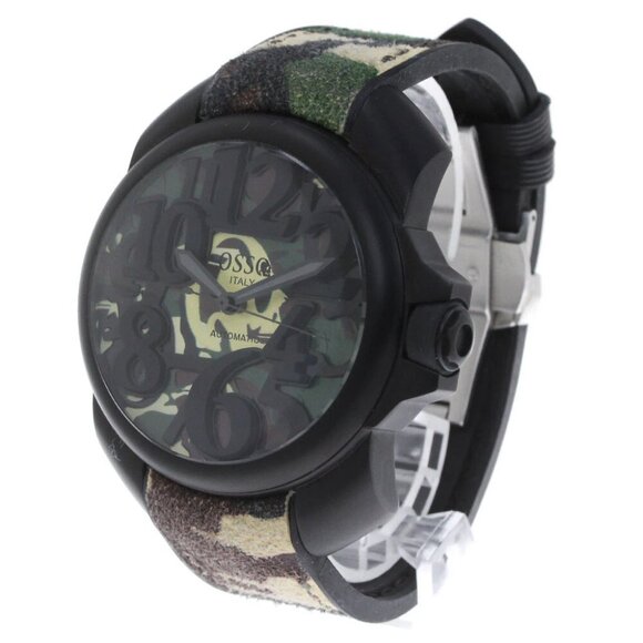 OSSO ITALY Vigoroso MY01 camouflage Dial Automatic Men's Watch - Picture 3 of 7